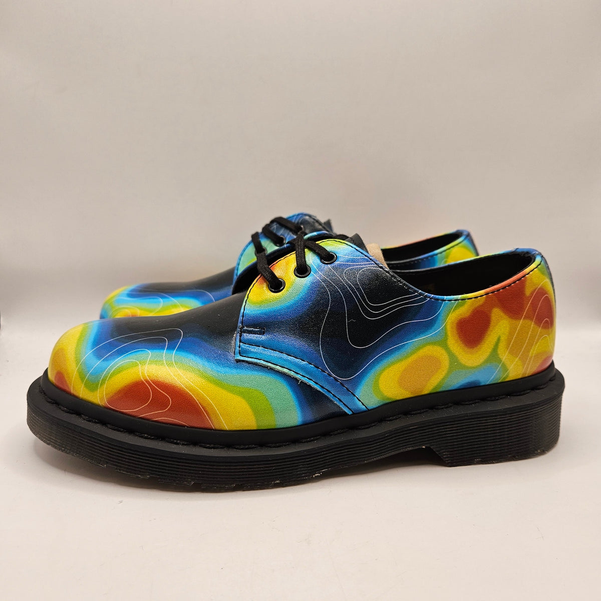 DR MARTENS WOMEN'S 6 LEATHER OXFORD 1461 GENIX NAPPA NWOB
