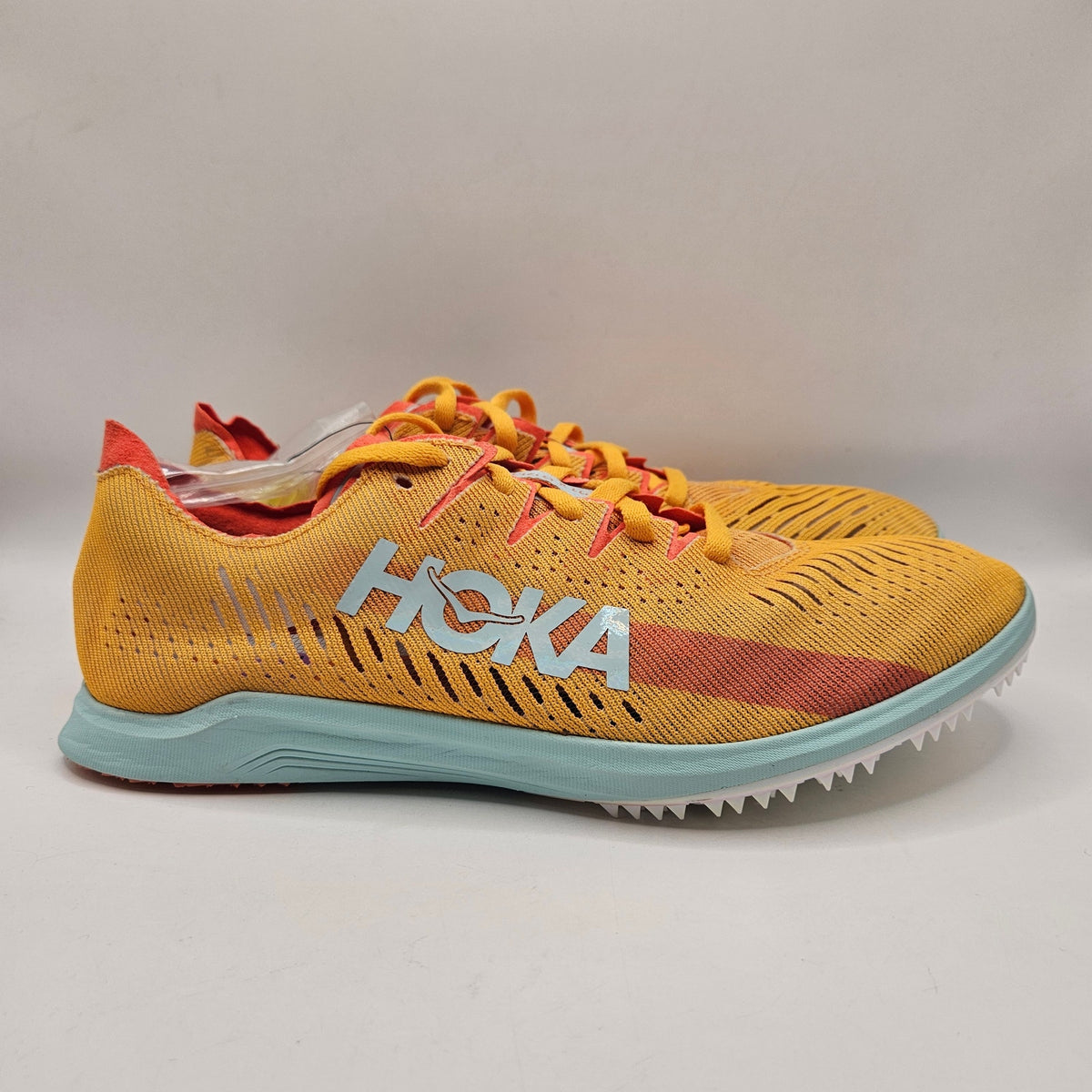 HOKA WOMEN'S 10.5 MEN'S 9 CIELO X LD DISTANCE SPIKE 1123097-RYCM NWOB