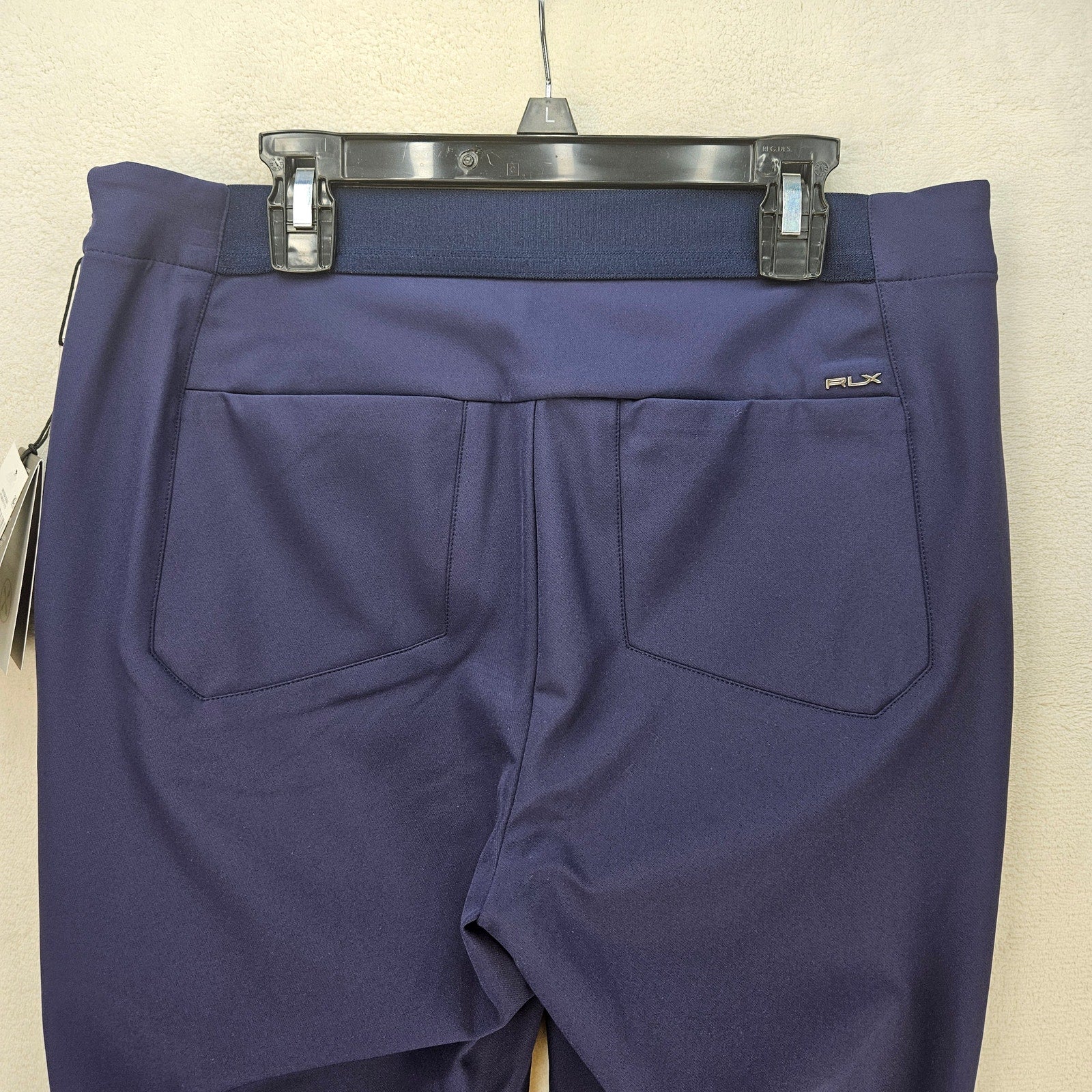 RLX RALPH LAUREN WOMEN'S 6 NAVY STRETCH GOLF PANTS EXTENSIBLE NWT
