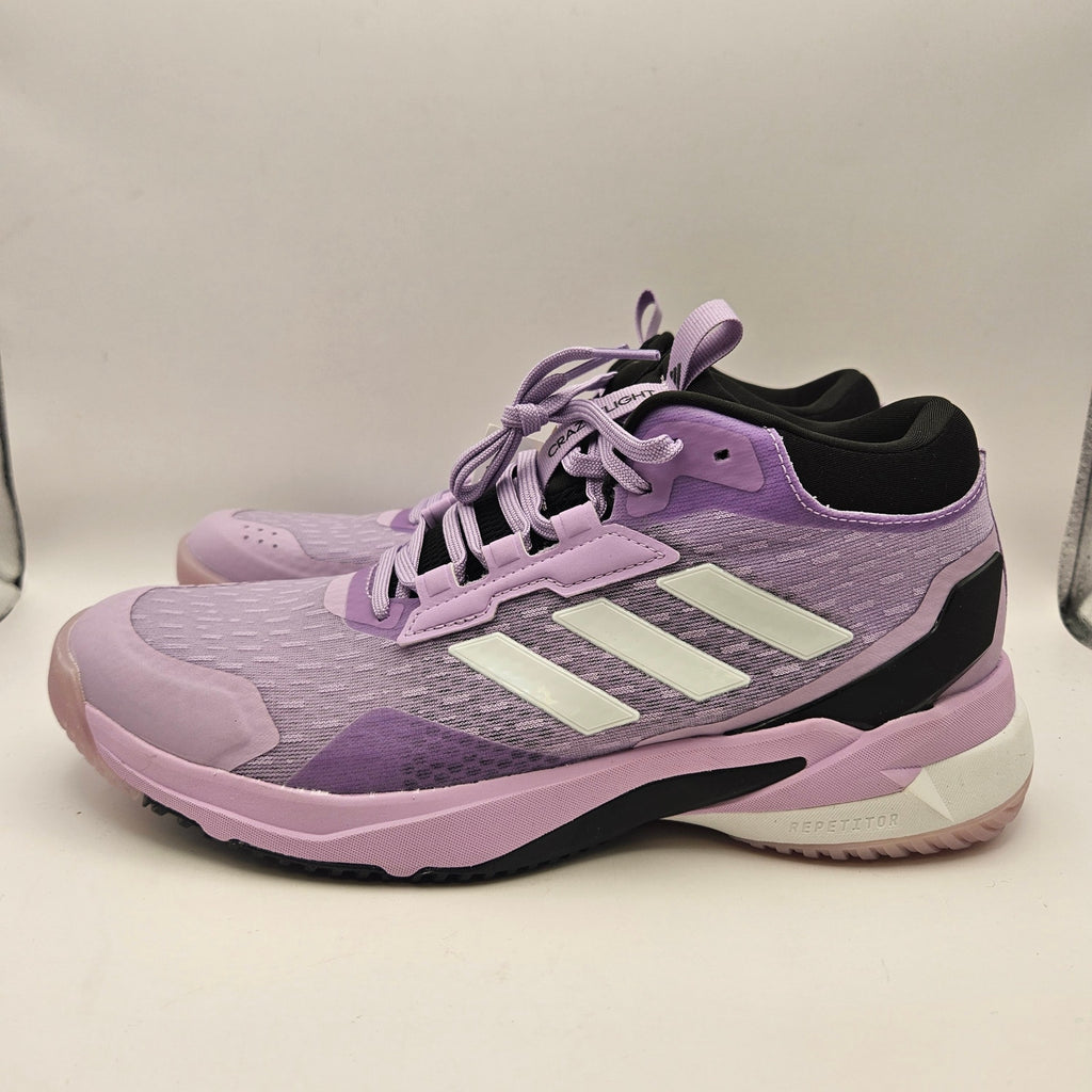 ADIDAS WOMEN'S 9 CRAZYFLIGHT 6 MID PURPLE INDOOR VOLLEYBALL SHOES HP7031 NWOB