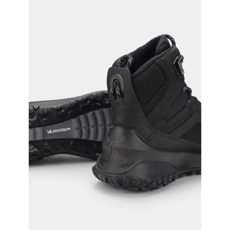 ECCO WOMEN'S 36 BLACK ULT-TRN BOOTS SUEDE WATERPROOF PRIMALOFT NIB