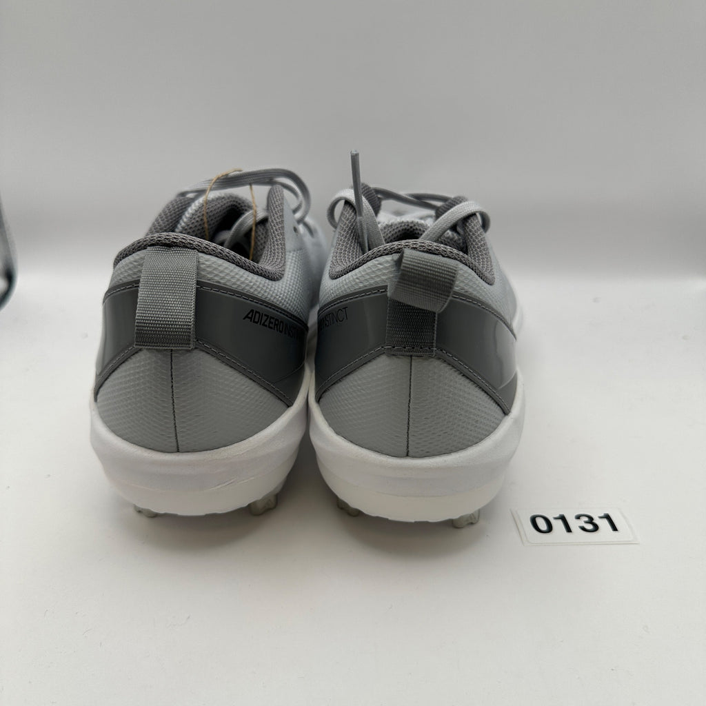 ADIDAS Adizero Instinct Women's 8.5 IF8512 Softball Cleats Gray/Black