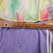 LOT OF 2 - ADIDAS GIRLS M TENNIS SKORT PURPLE TIE DYE ACTIVE SKIRTS NWOT