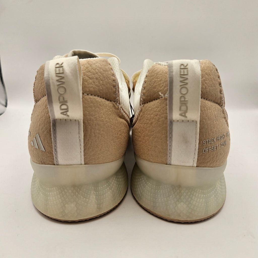 ADIDAS MEN'S 10 ADIPOWER III WEIGHTLIFTING SHOES WARM SANDSTONE IH8235