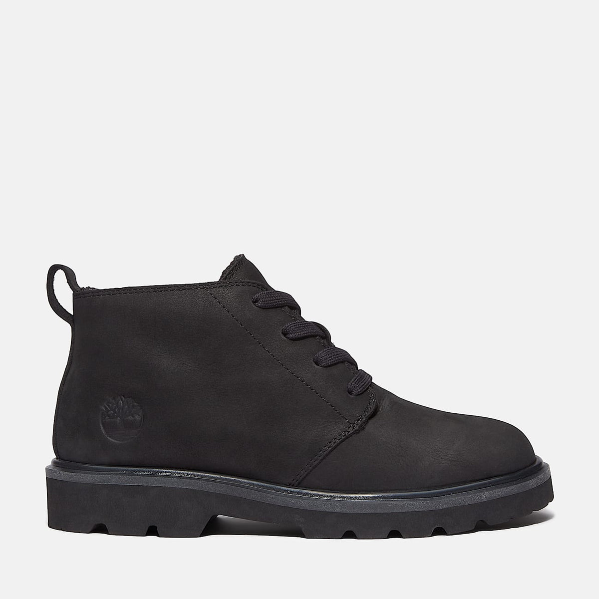 TIMBERLAND WOMEN'S 11 ROWAN WAY WARM LINED CHUKKA BOOT BLACK NUBUCK NIB