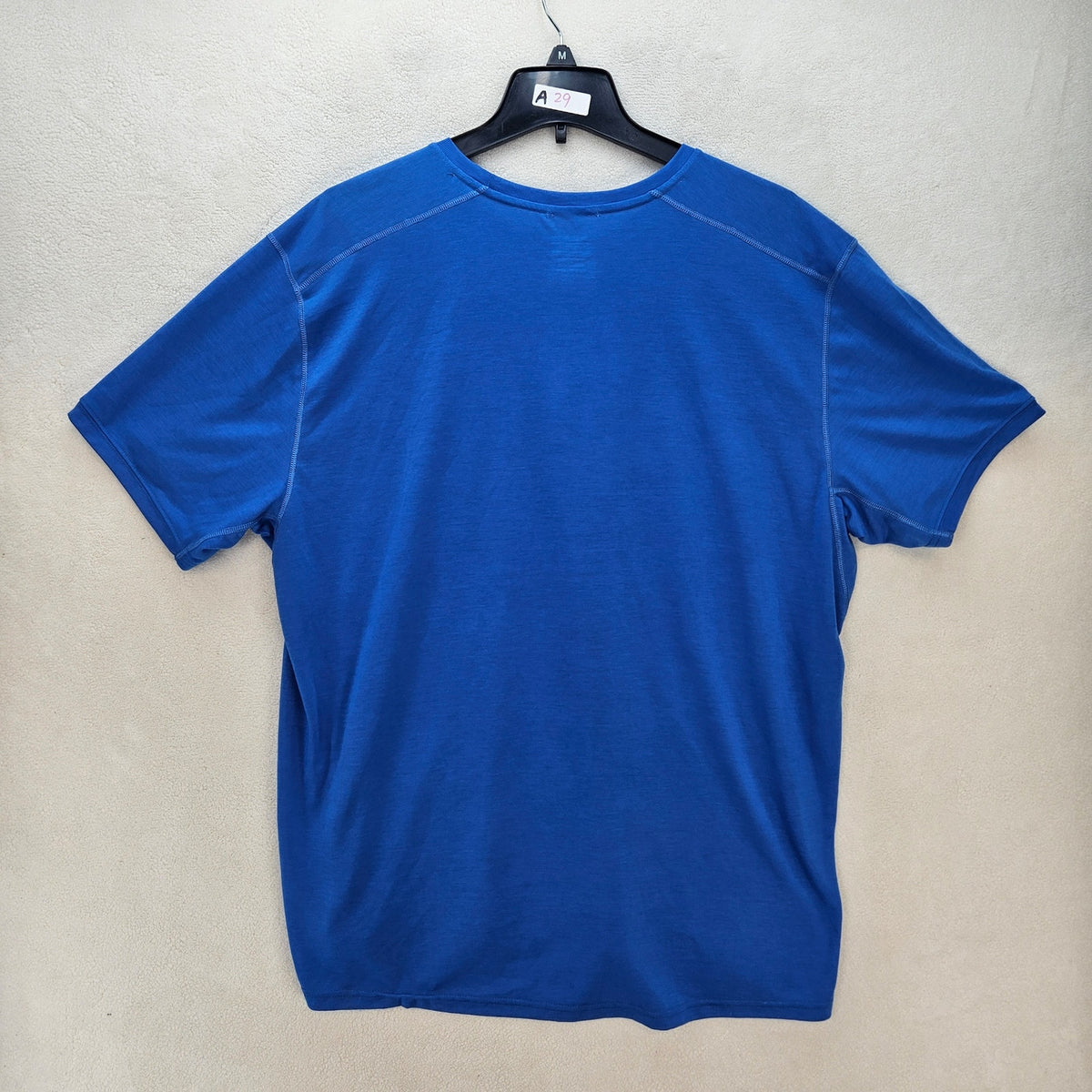 BROOKS WOMEN'S XXL DISTANCE GRAPHIC SHORT SLEEVE BLUE TEE RESPECT HER RUN NWT