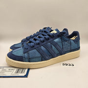 ADIDAS WOMEN'S 7.5 JABBAR LO BLUE CREAM WHITE SUPPLIER COLOUR PATCHWORK JS5021