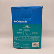 COLUMBIA MEN'S 3XL OVERALL MESH BOXER BRIEF 3 PAIR CHARCOAL BLUE NAVY