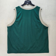 ADIDAS MEN'S XXLARGE ORIGINALS TREFOIL GREEN TANK SIDELINE JERSAEY KG8200 THICK