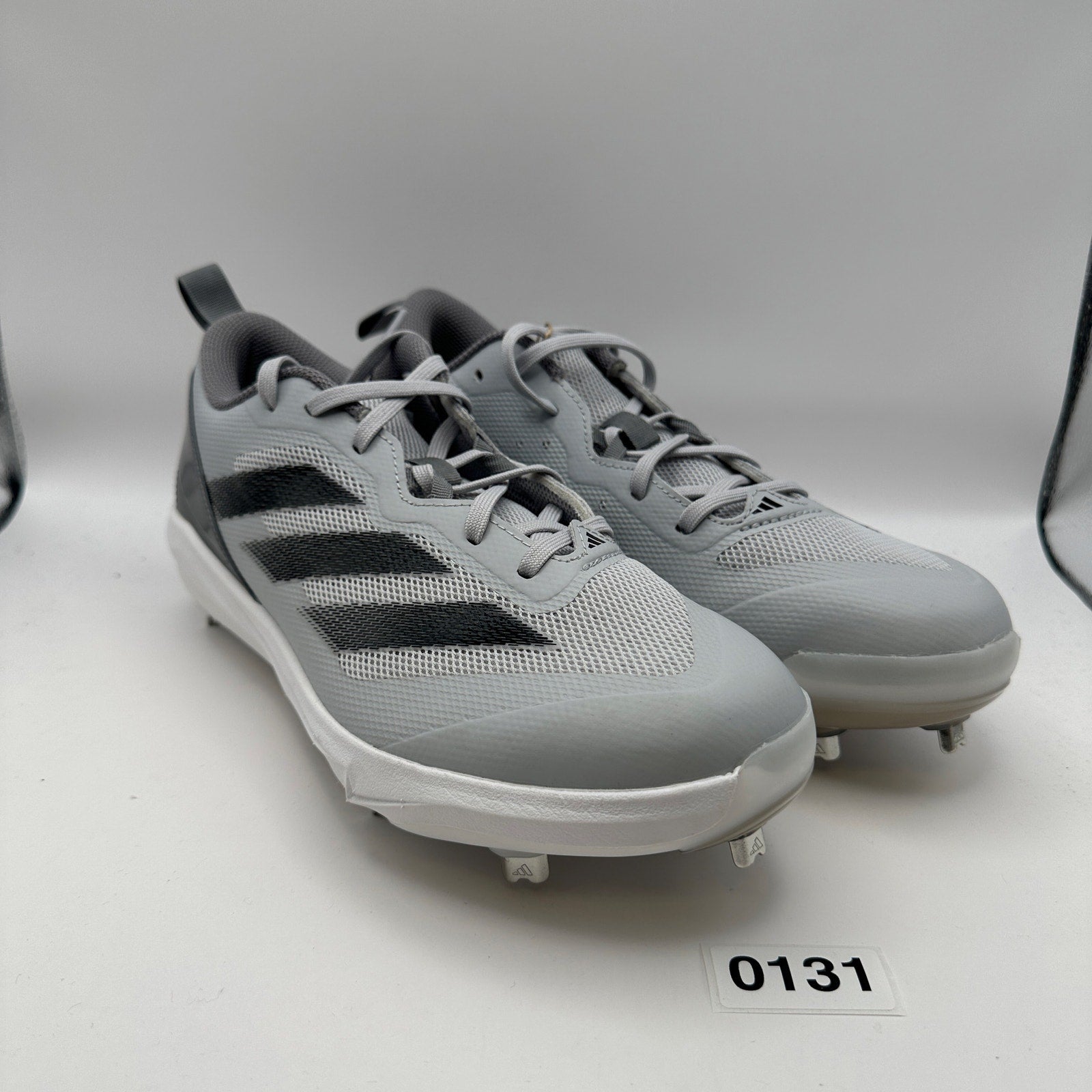 ADIDAS Adizero Instinct Women's 8.5 IF8512 Softball Cleats Gray/Black