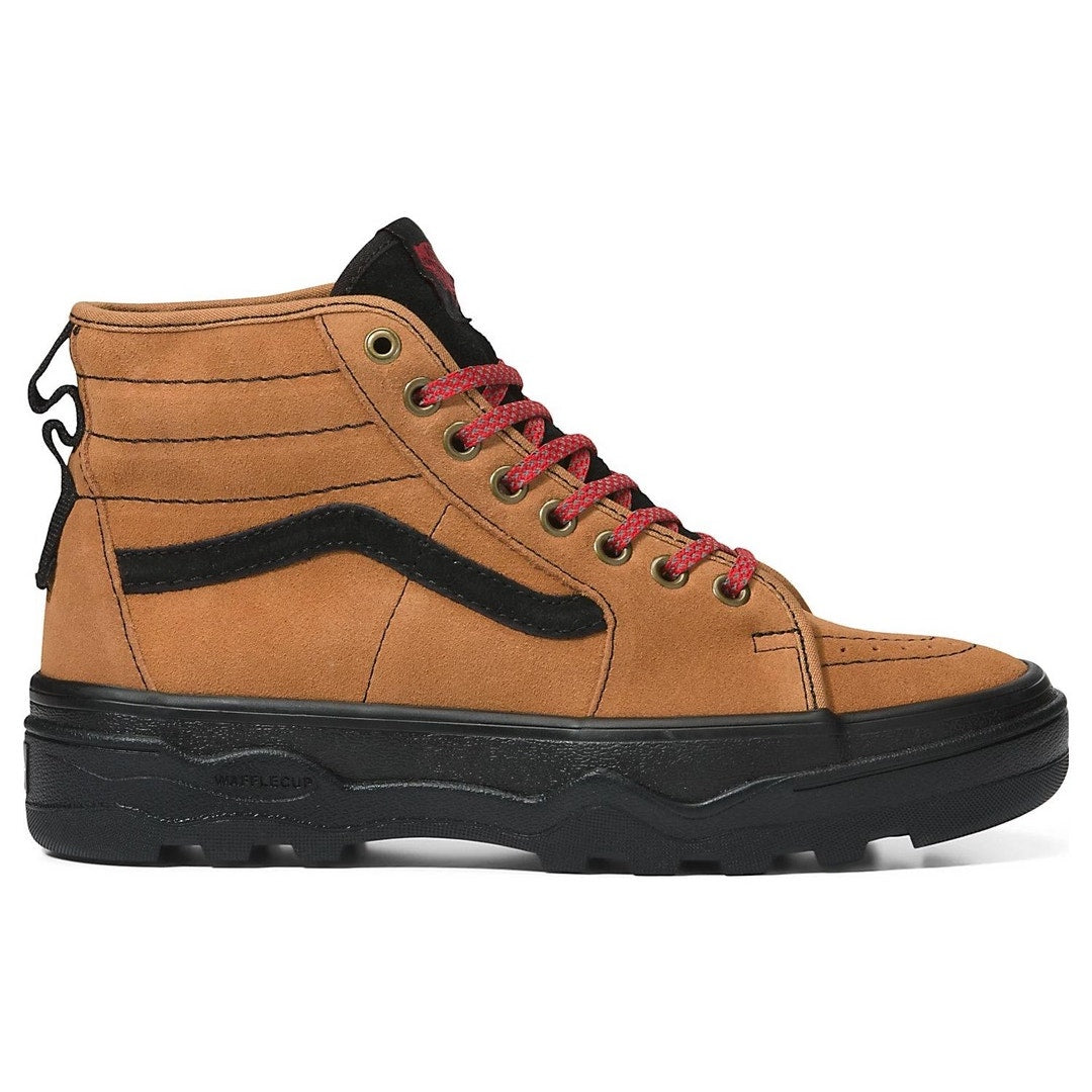VANS WOMEN'S 8.5 SENTRY SK8 HI HIKER SUEDE BROWN BLACK NIB