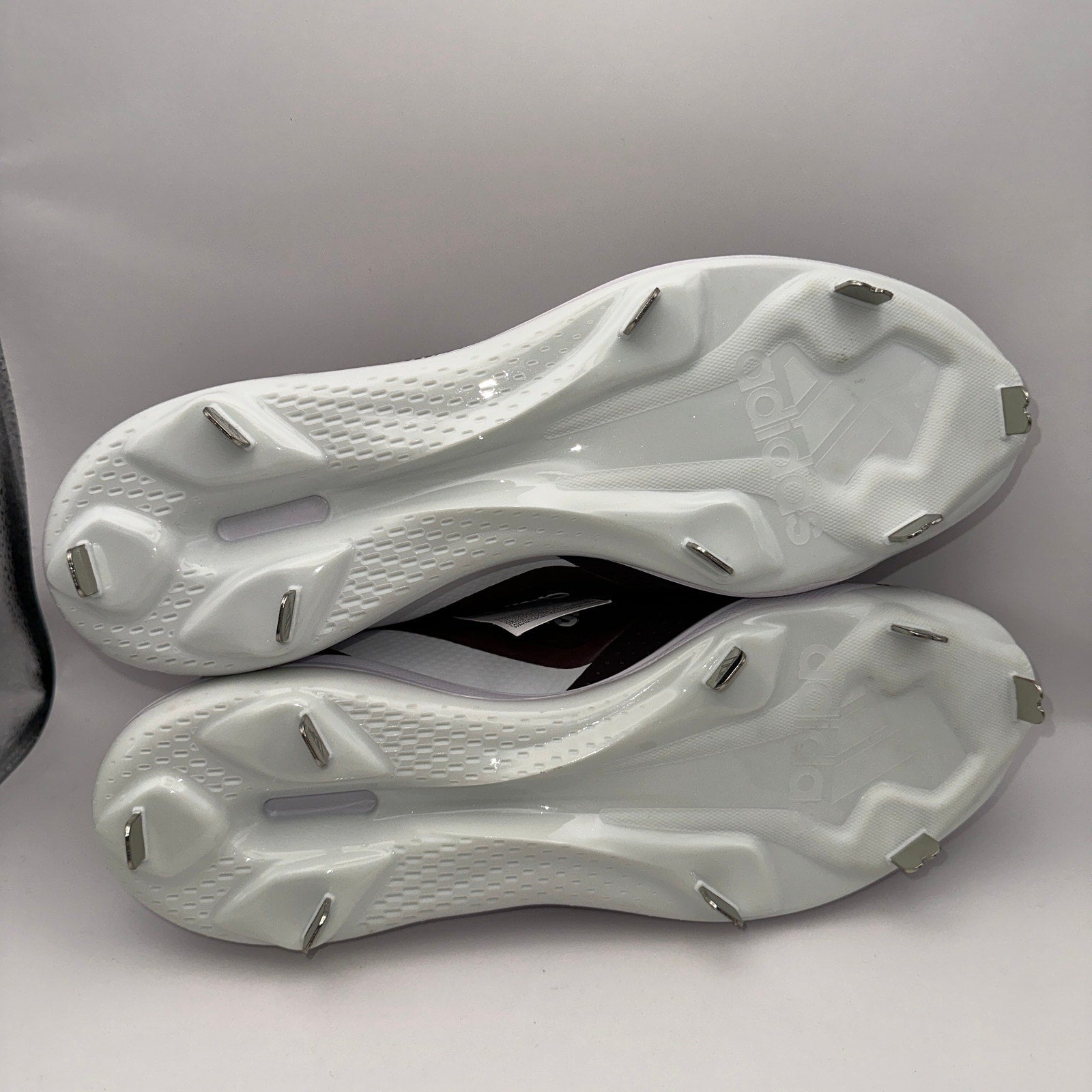 Adidas Icon 7 Mens 13.5 Maroon Baseball Metal Cleats FZ1555