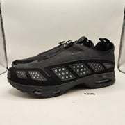 NIKE WOMEN'S 13 MEN'S 11.5 AIR SUNDER MAX BLACK METALLIC SILVER ZIP FZ2068-001