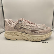 HOKA ONE ONE MEN'S SIZE 12 CLIFTON LS RUNNING SHOES COSMIC PEARL GALAXY NWOB
