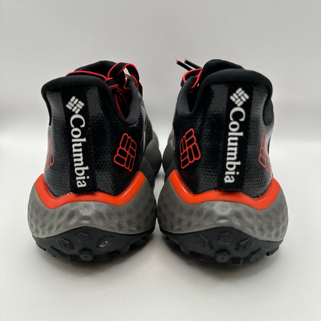 COLUMBIA Women's 5.5 Escape Thrive Ultra Black/Red Hiking Trail Waterproof