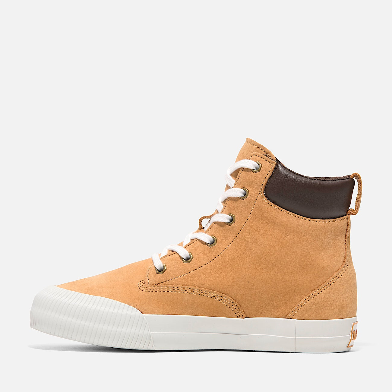 TIMBERLAND WOMEN'S 9.5 SKYLA BAY 2.0 HI TOP LACE SNKR WHEAT NUBUCK NIB