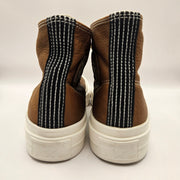 CONVERSE WOMEN'S 7 FIRST STRING BROWN VIBRAM ALL LEATHER CHUCK TAYLOR A17915C