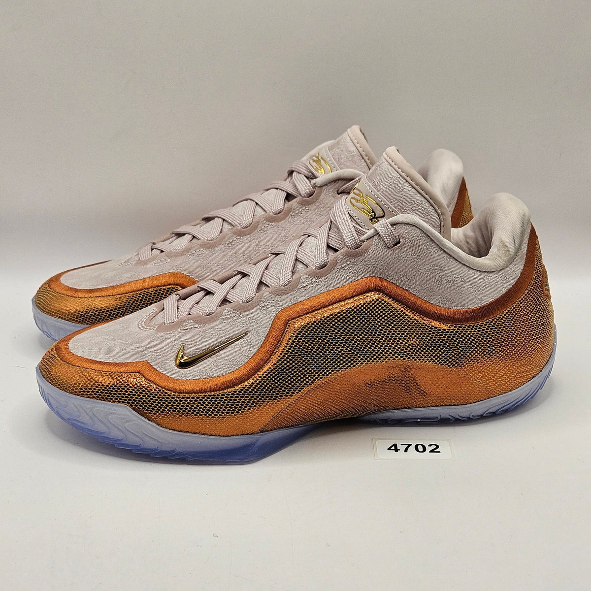 NIKE MEN'S 7.5 LEBRON 23 LEBRONTO IH1513-602 METALLIC COPPER BASKETBALL SNEAKER