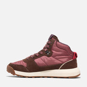 TIMBERLAND WOMEN'S 10 RETRO SWIFT HI TOP LACE SNEAKER MED RED WOVEN TB0A28DTEKA