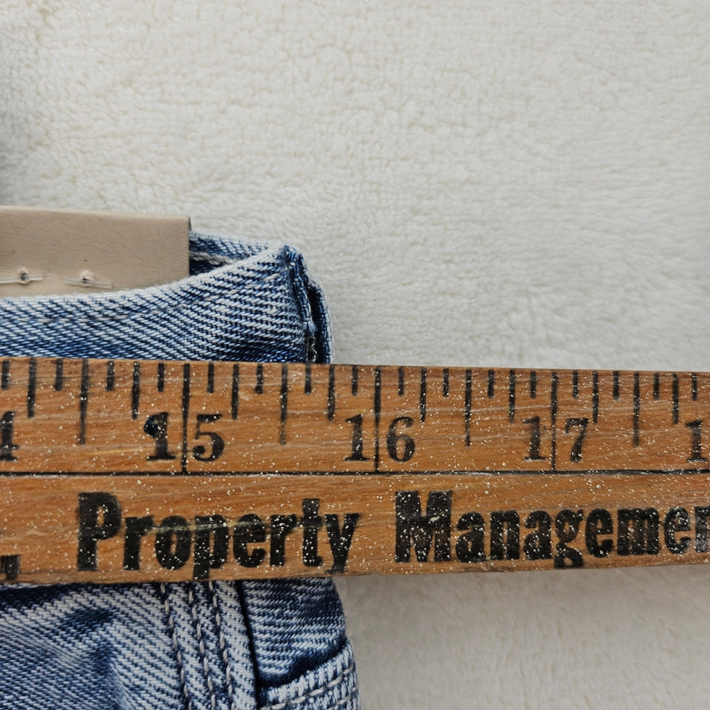 LEVI'S 568 MEN'S 30X32 CARPENTER LIGHT BLUE DENIM JEANS NWT WORKWEAR