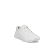 ECCO WOMEN'S 41 ATH-1FTR WHITE LEATHER SNEAKER NIB NO LID 20569301007