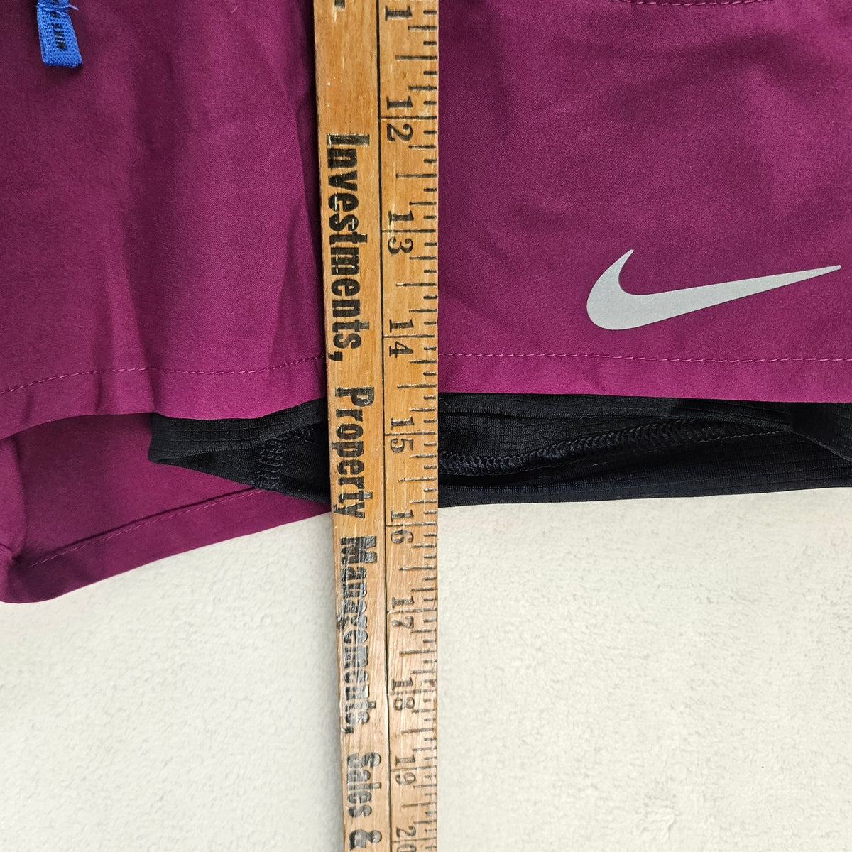 NIKE MEN'S XXL SANGRIA BLACK FLEX STRIDE 2 IN 1 5INCH SHORTS NWT CJ5467-610 NWT