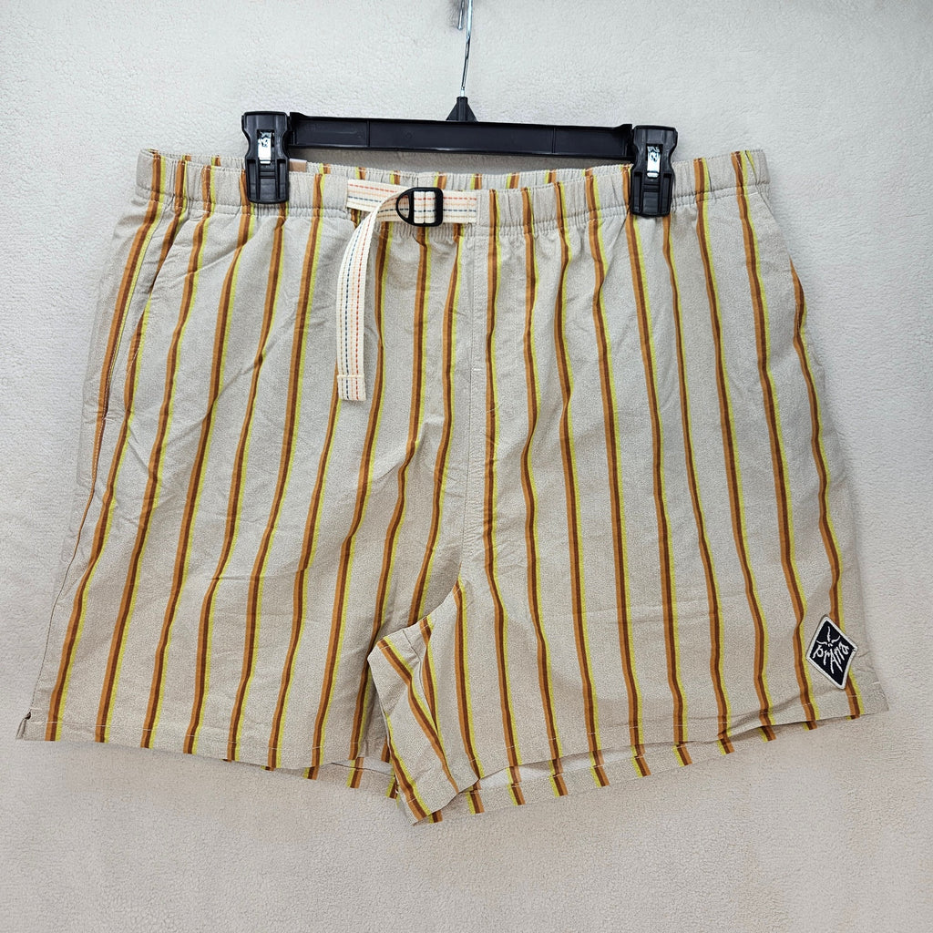 PRANA WOMEN'S XL INDIO HERITAGE SHORT CARGO STYLE YARROW NWT