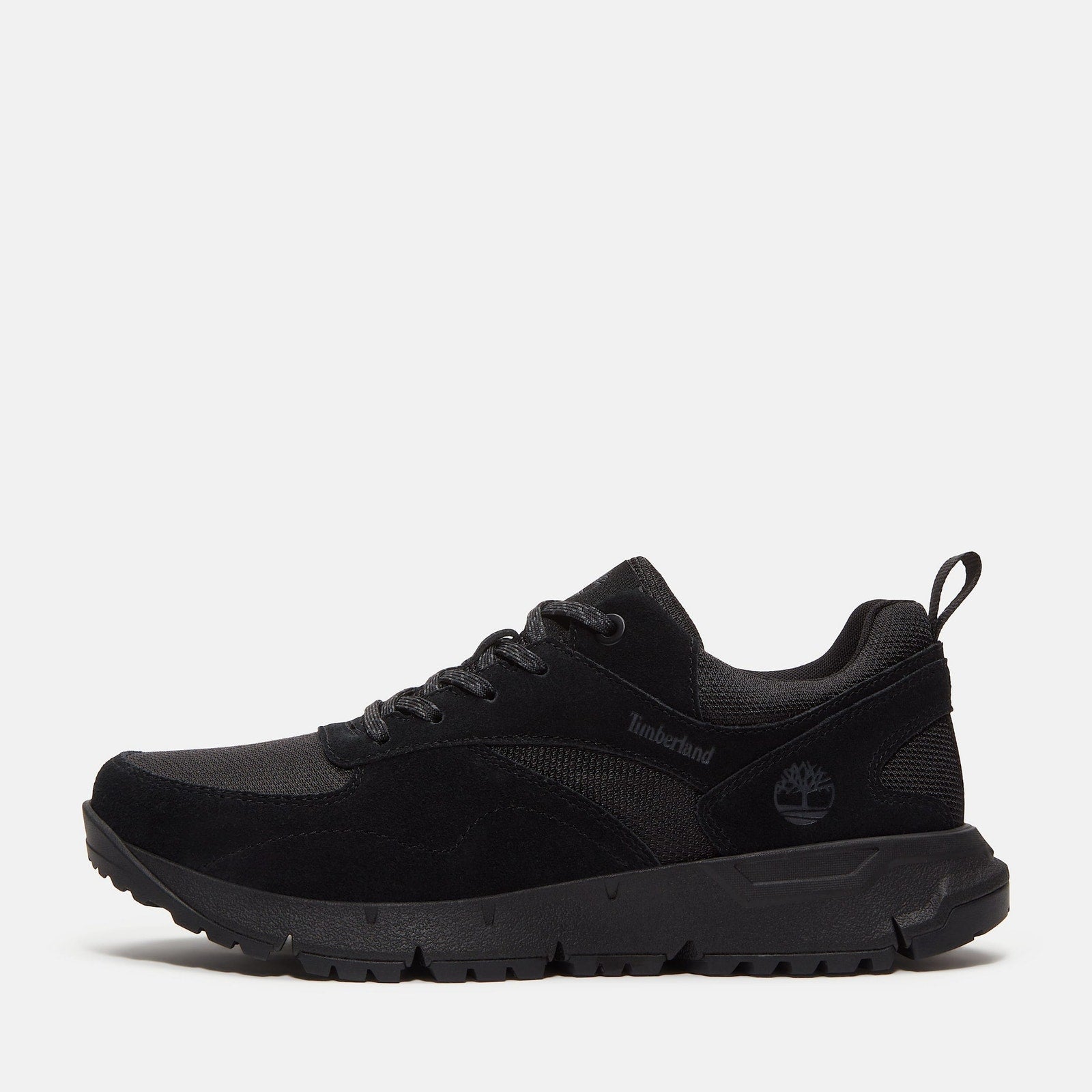 TIMBERLAND MEN'S 10 VOYAGER PARK LOW LACE SNEAKER BLACKOUT MESH NIB