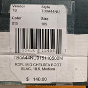 TIMBERLAND MEN'S 10.5 REDWOOD FALLS CHEASEA BOOT BLACK TBA0A44NU105