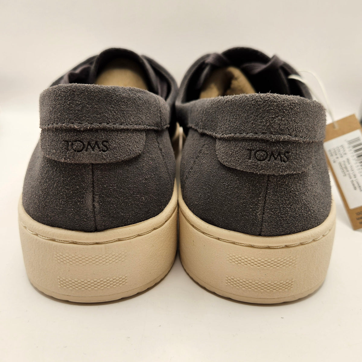 TOMS MEN'S 14 TRAVEL LITE LONDON LOAFER FORGED IRON SUEDE 10021272