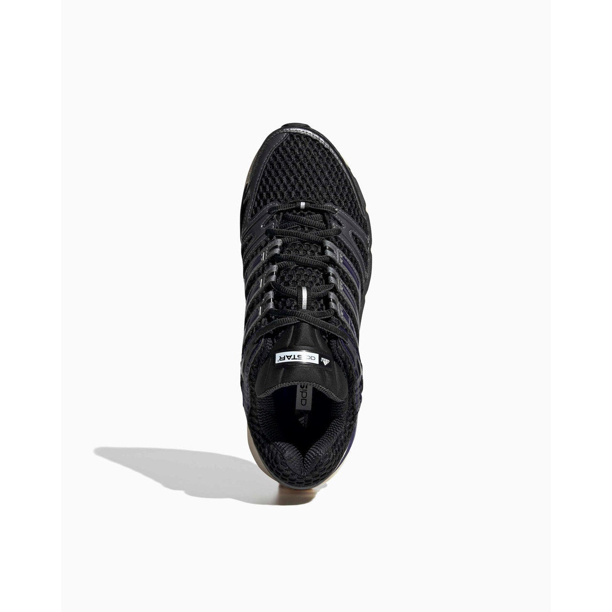 ADIDAS MEN'S 10.5 ADISTAR CONTROL 5 KI6680 BLACK METALLIC PURPLE NIB