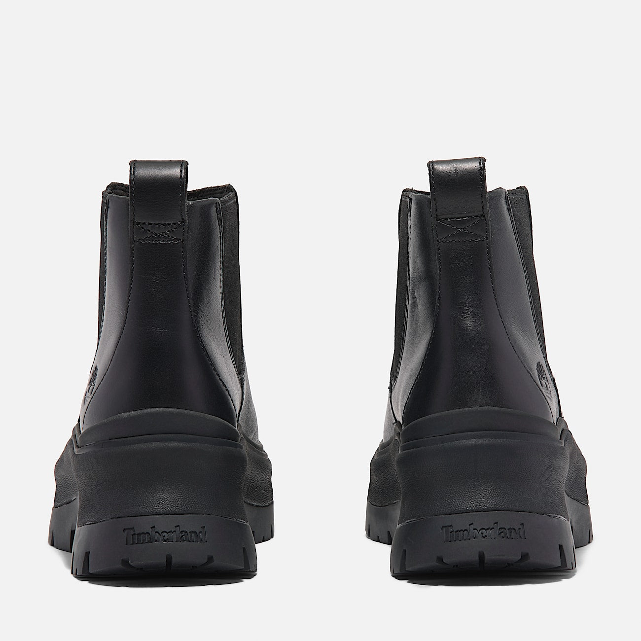 TIMBERLAND WOMEN'S 8 ROXIE LANE MID CHELSEA BOOT BLACK FULL GRAIN NIB