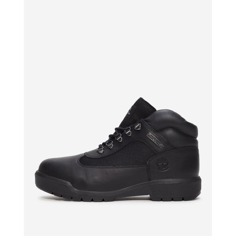 TIMBERLAND MEN'S 7 FIELD BOOT MID LACE UP WATERPROOF BLACK NIB