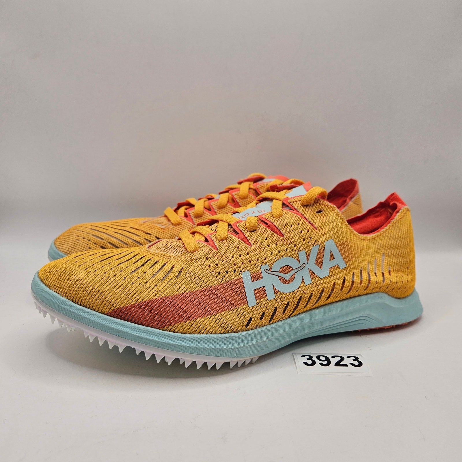 HOKA WOMEN'S 9 MEN'S 7.5 CIELO X LD DISTANCE SPIKE 1123097-RYCM NWOB