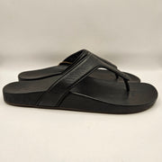 OLUKAI WOMEN'S 11 KIPE'A LIPI BLACK/BLACK SANDAL 20502-4040