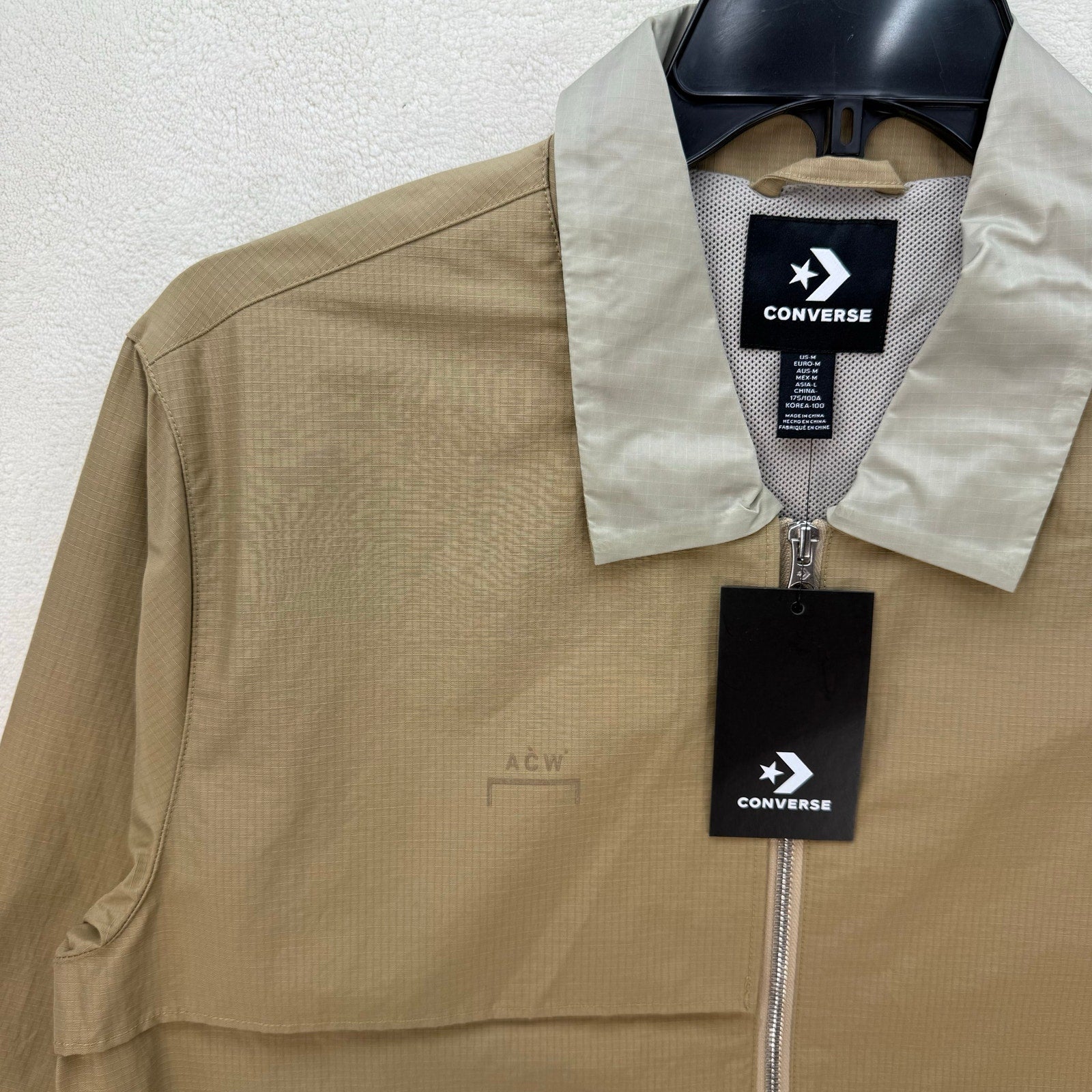 CONVERSE X A COLD WALL MEDIUM COACHES JACKETS 1009368-A01