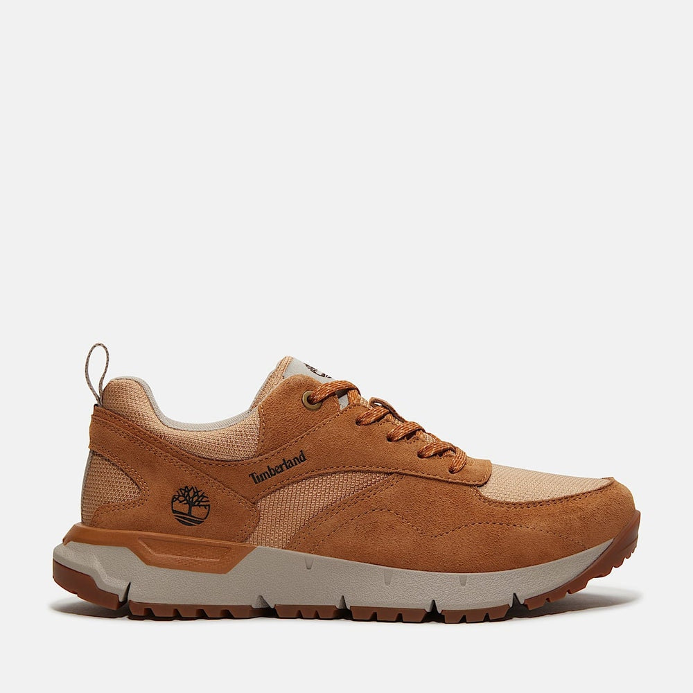 TIMBERLAND MEN'S 7 VOYAGER PARK LOW LACE SNEAKER WHEAT NIB