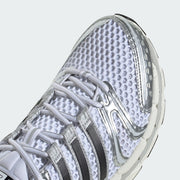 ADIDAS MEN'S 10.5 ADISTAR CONTROL 5 RUNNING SHOES METALLIC SILVER WHT JQ4168 NIB