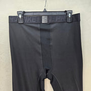 NIKE MEN'S XXL NBA PRO BLACK PADDED BASKETBALL COMPRESSION TIGHTS AA0753-010