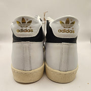 ADIDAS ORIGINALS MEN'S 10 JABBAR HI BLACK WHITE FOOTWEAR JI3445 NWOB