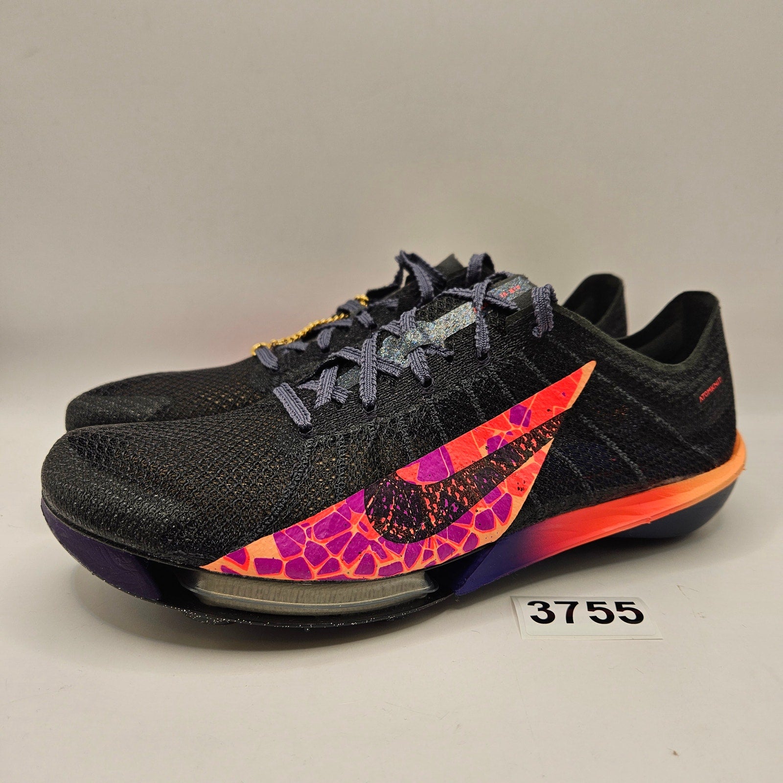 NIKE MEN'S 6.5 AIR ZOOM VICTORY 2 GLAM TRACK & FIELD SPIKES NWOB NO BAGS