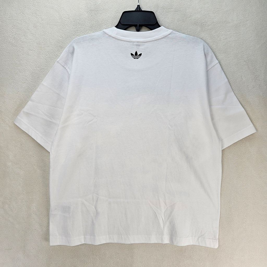 ADIDAS ORIGINALS MEN'S S RACING HELMET OVERSIZED VTG STYLE GRAPHIC TEE NWT