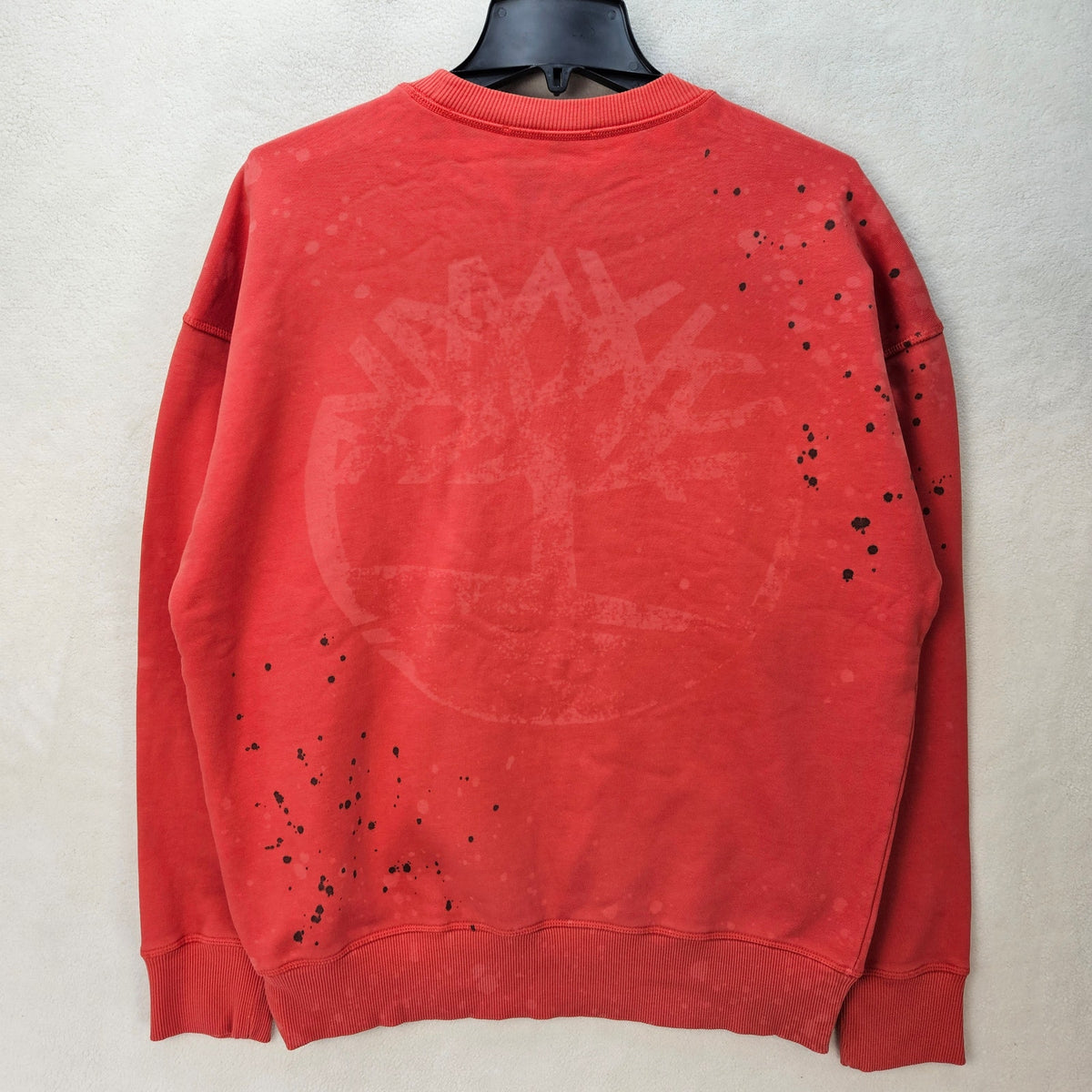 TIMBERLAND MEN'S SMALL A-COLD-WALL FUTURE PULLOVER SWEATSHIRT CORAL RED $300