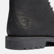 TIMBERLAND MEN'S 13 REDWOOD FALLS MID LACE WATERPROOF JET BLACK TB1A44P1015