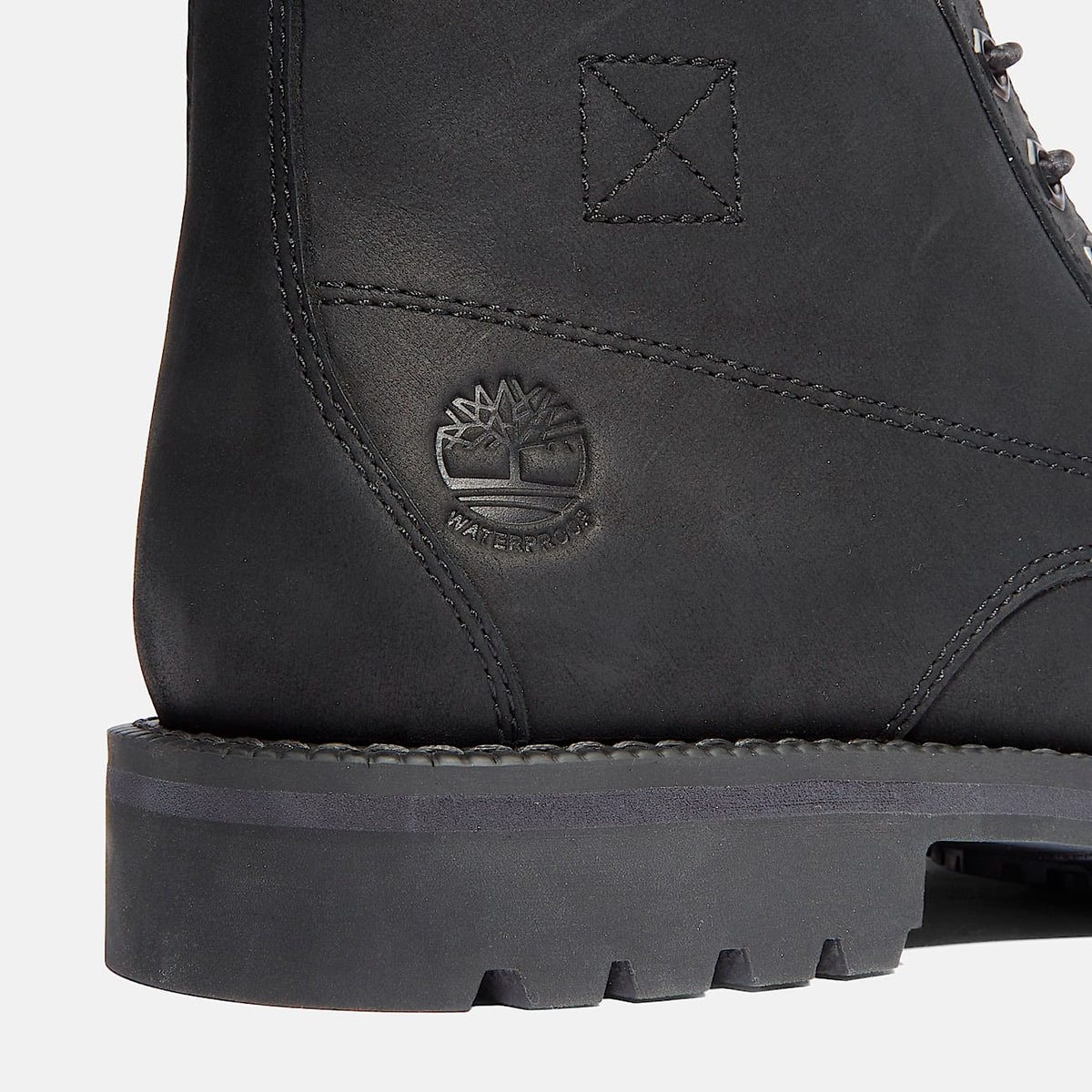 TIMBERLAND MEN'S 13 REDWOOD FALLS MID LACE WATERPROOF JET BLACK TB1A44P1015