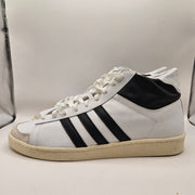 ADIDAS ORIGINALS MEN'S 14 JABBAR HI BLACK WHITE FOOTWEAR JI3445 NWOB