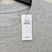 GAP EVERYDAY MEN'S LARGE SOFT L/S CREW SHIRT LOT OF 2 NWT