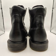 RED WING MEN'S 12 D BLACK 3507 SUPERSOLE BOOTS STEEL TOE MADE IN USA SAFETY