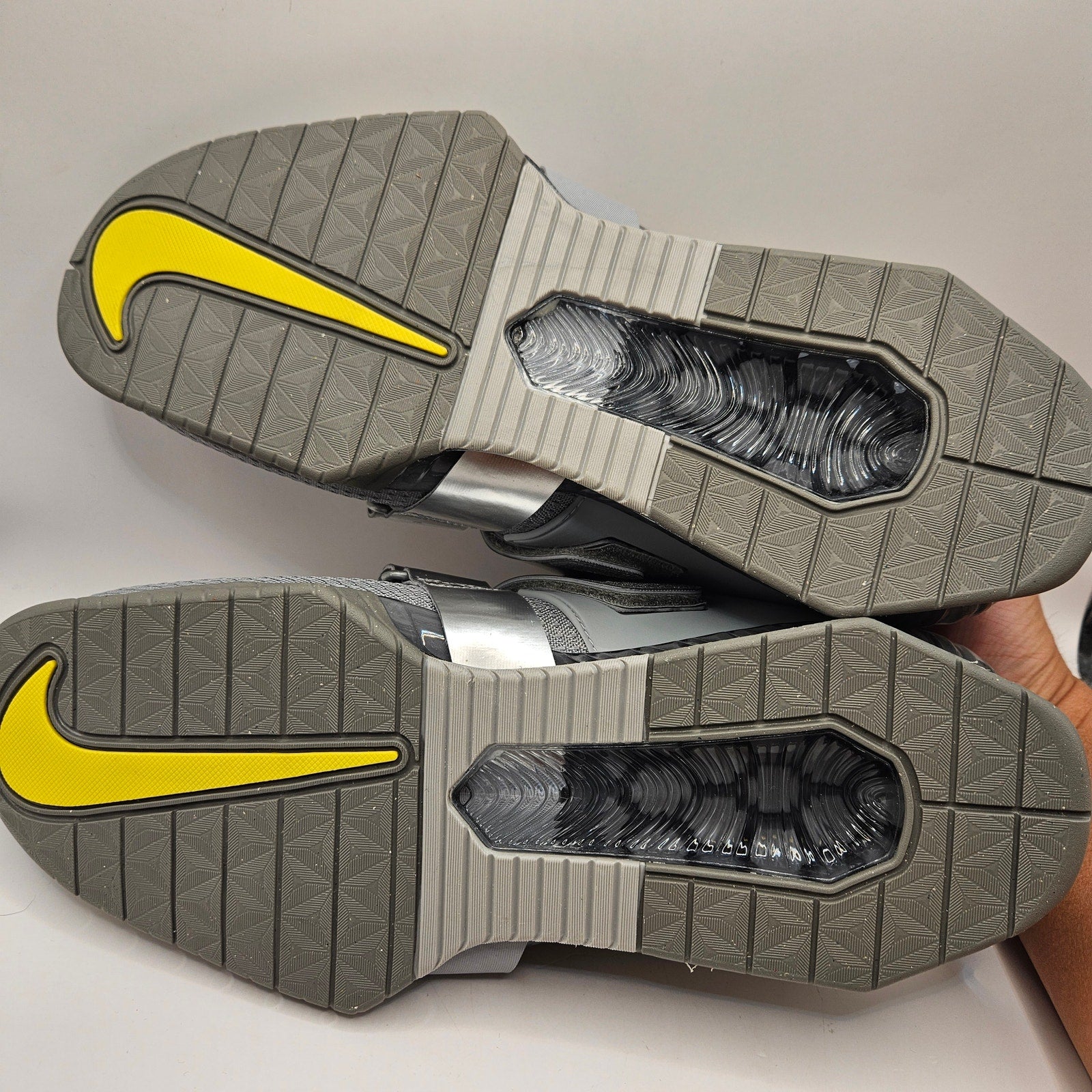 NIKE MEN'S 13 ROMALEOS 4 WOLF GREY LIGHTENING WEIGHTLIFTING GYM SHOES CD3463-002