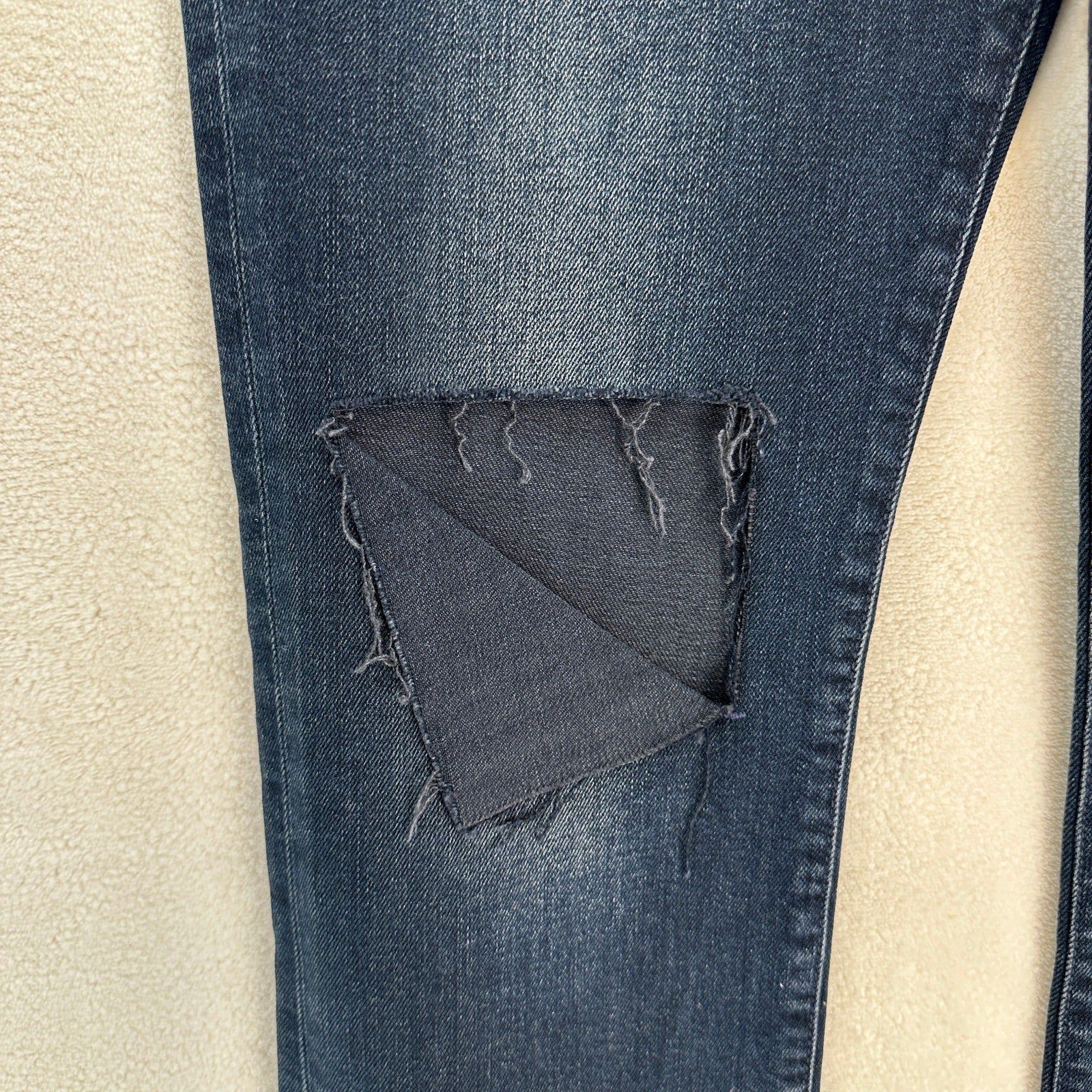 7 FOR ALL MANKIND WOMEN'S 31 EASY SLIM SUNBEAM BLUE 7U394568 NWT $228